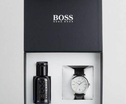 BOSS By Hugo Boss Watch & Fragrance Gift Set
